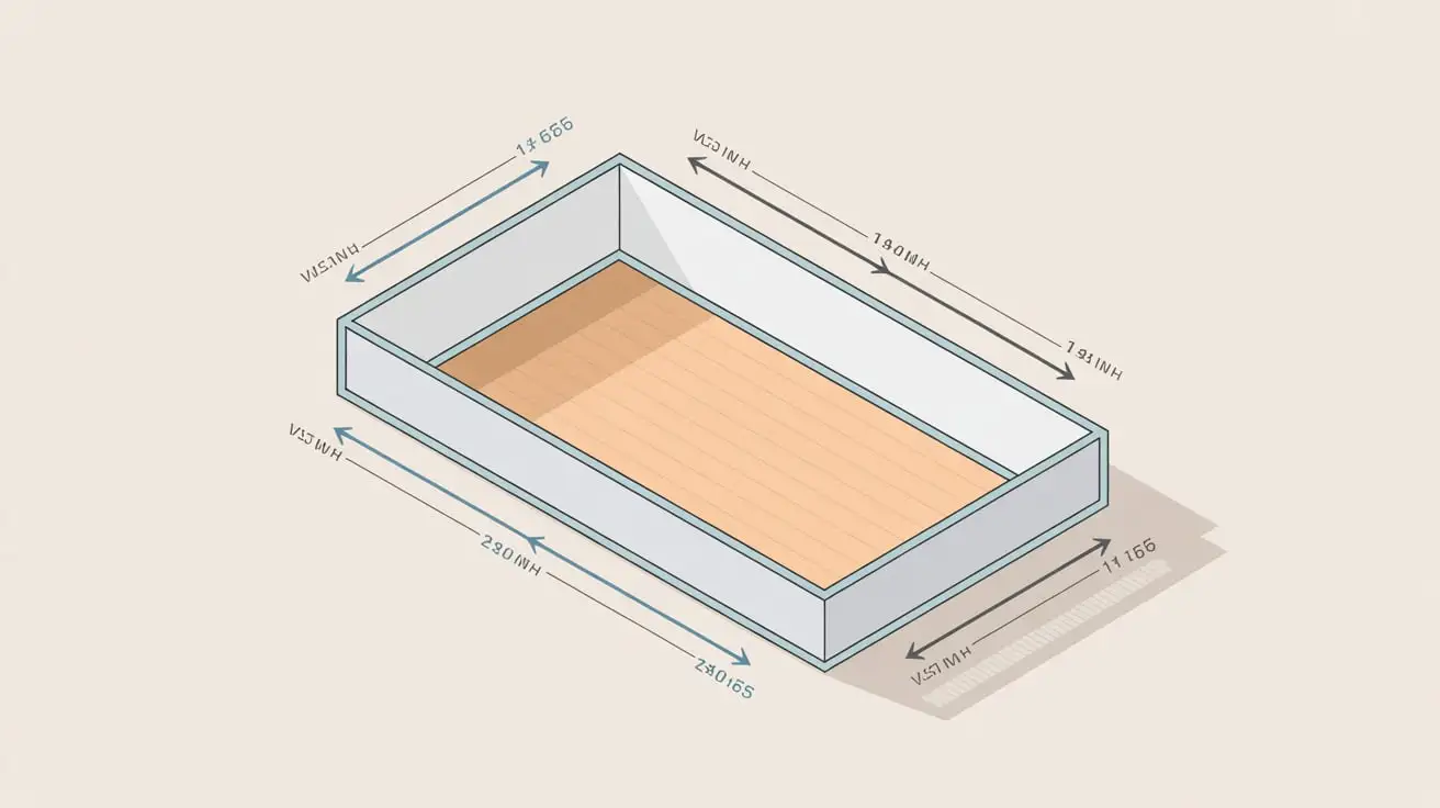 How to calculate square feet using length and width formula for room measurement